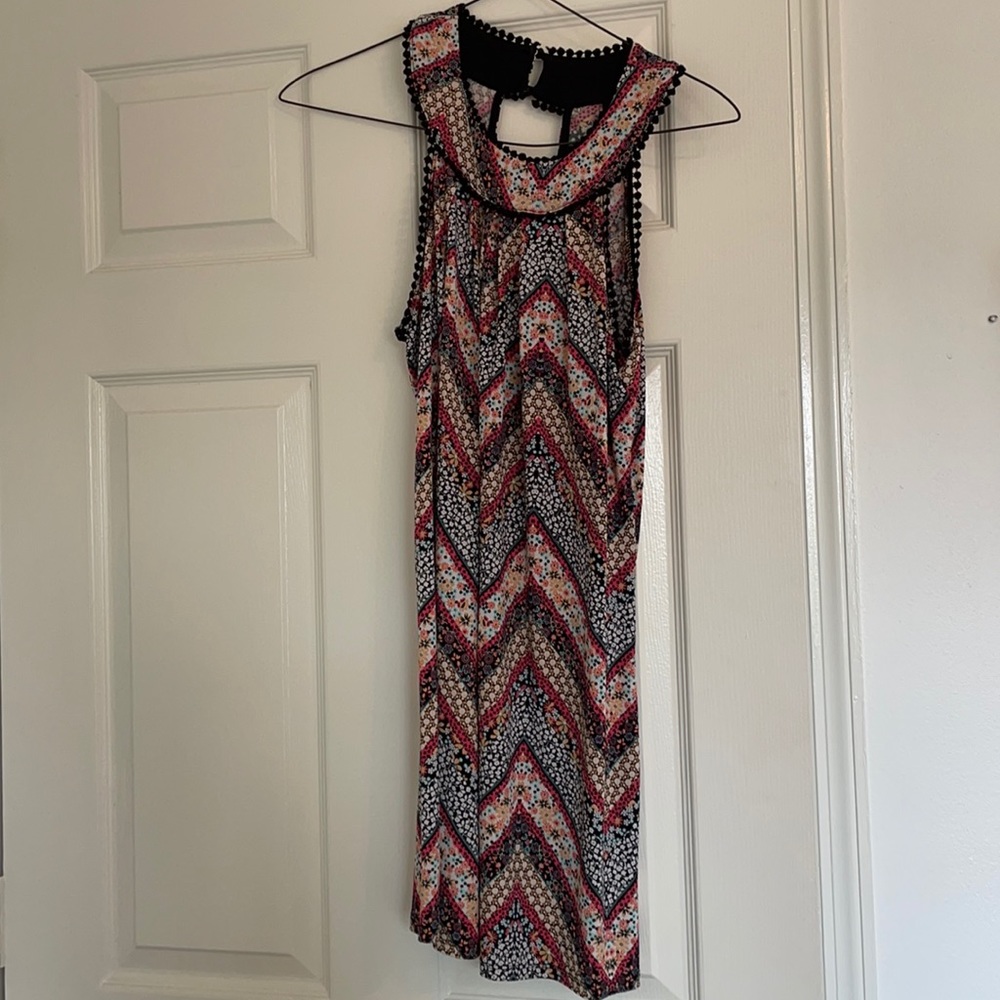 Patterned dress/ size S